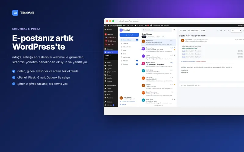 TiboMail WordPress eklentisi