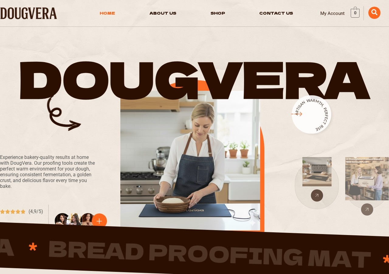 DougVera – Ürün Tanıtımı & Kampanya Sitesi web sitesi