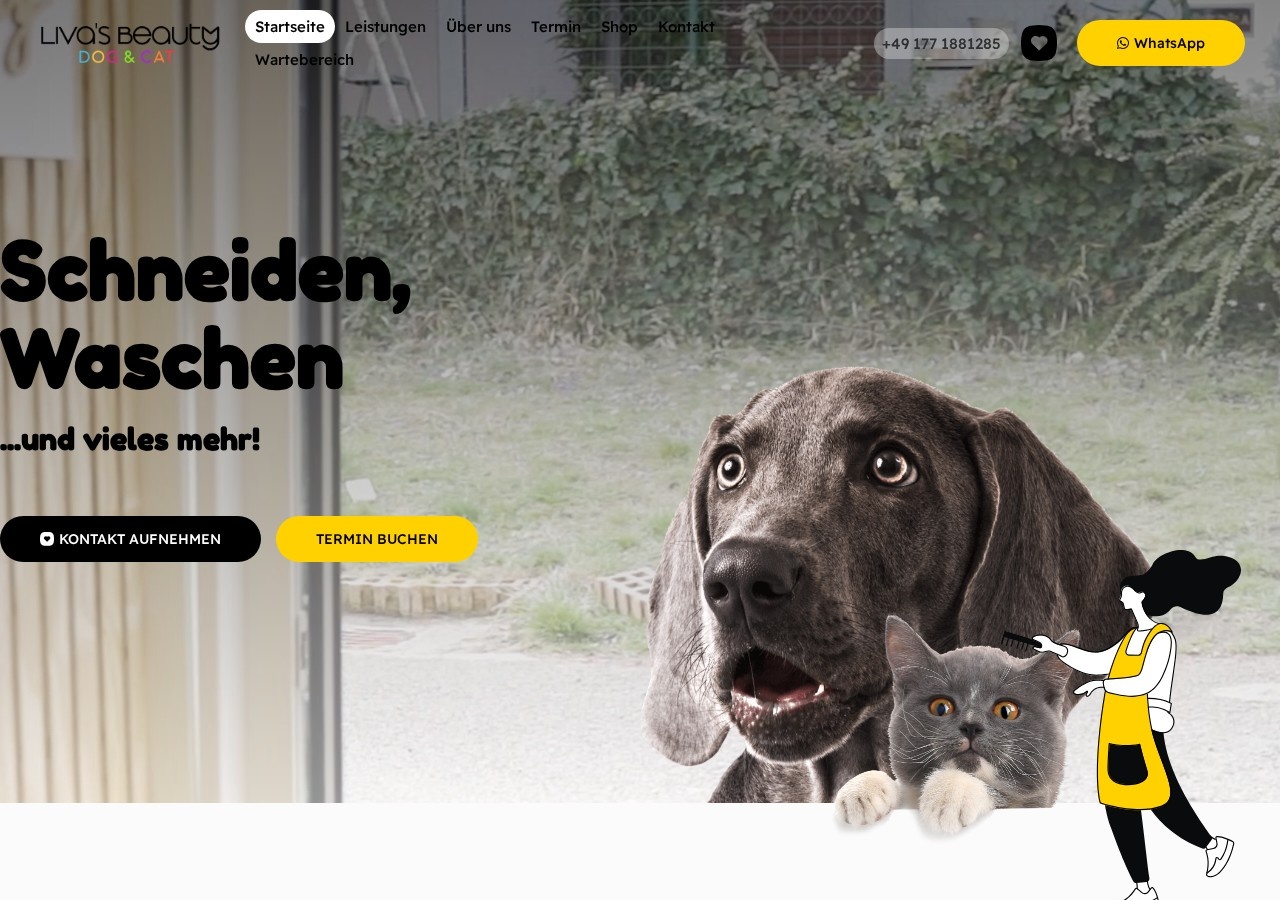 Liva's Beauty – Site Yapımı & Yenilenmesi web sitesi