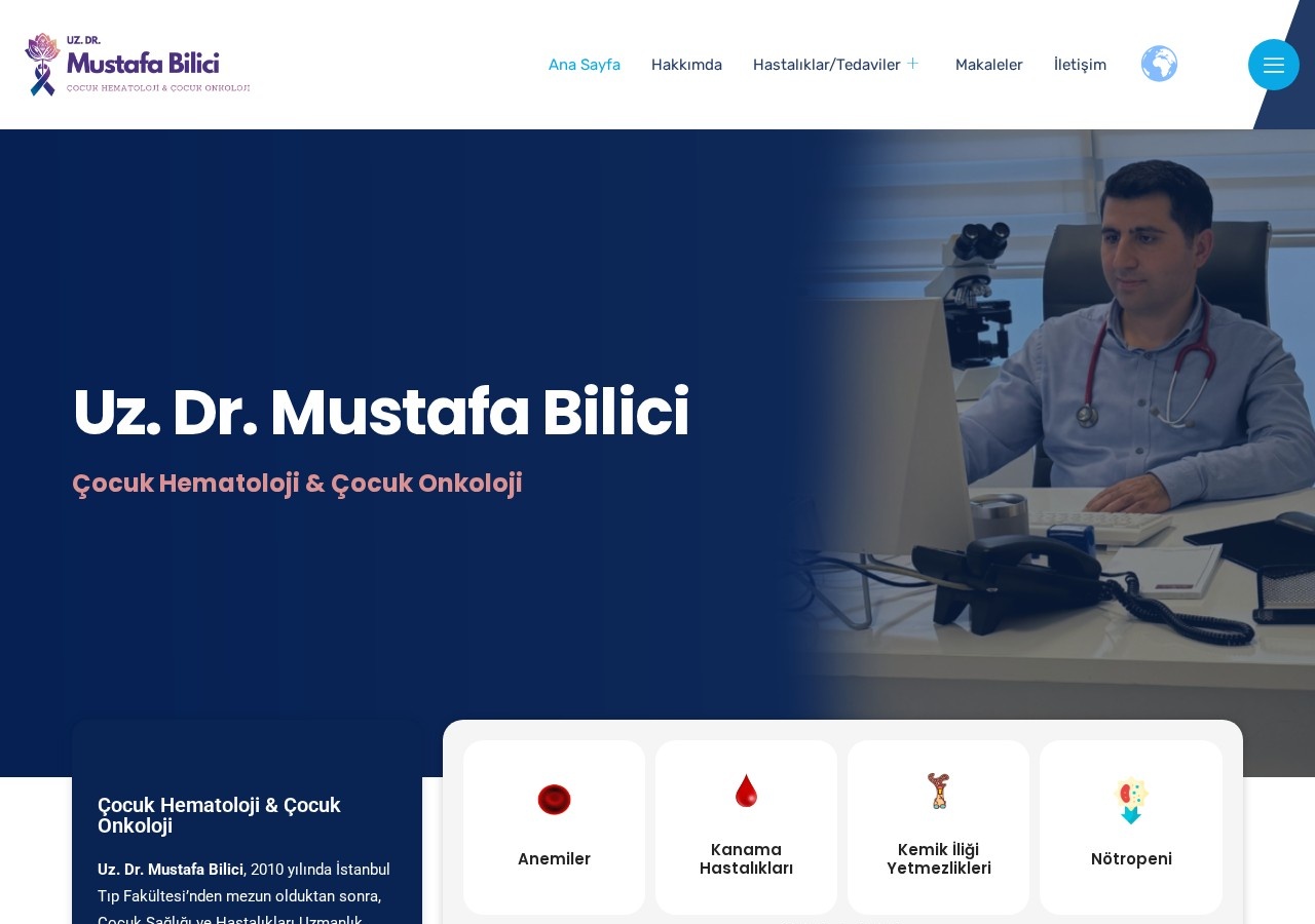 Uz. Dr. Mustafa Bilici - Site Yapımı web sitesi