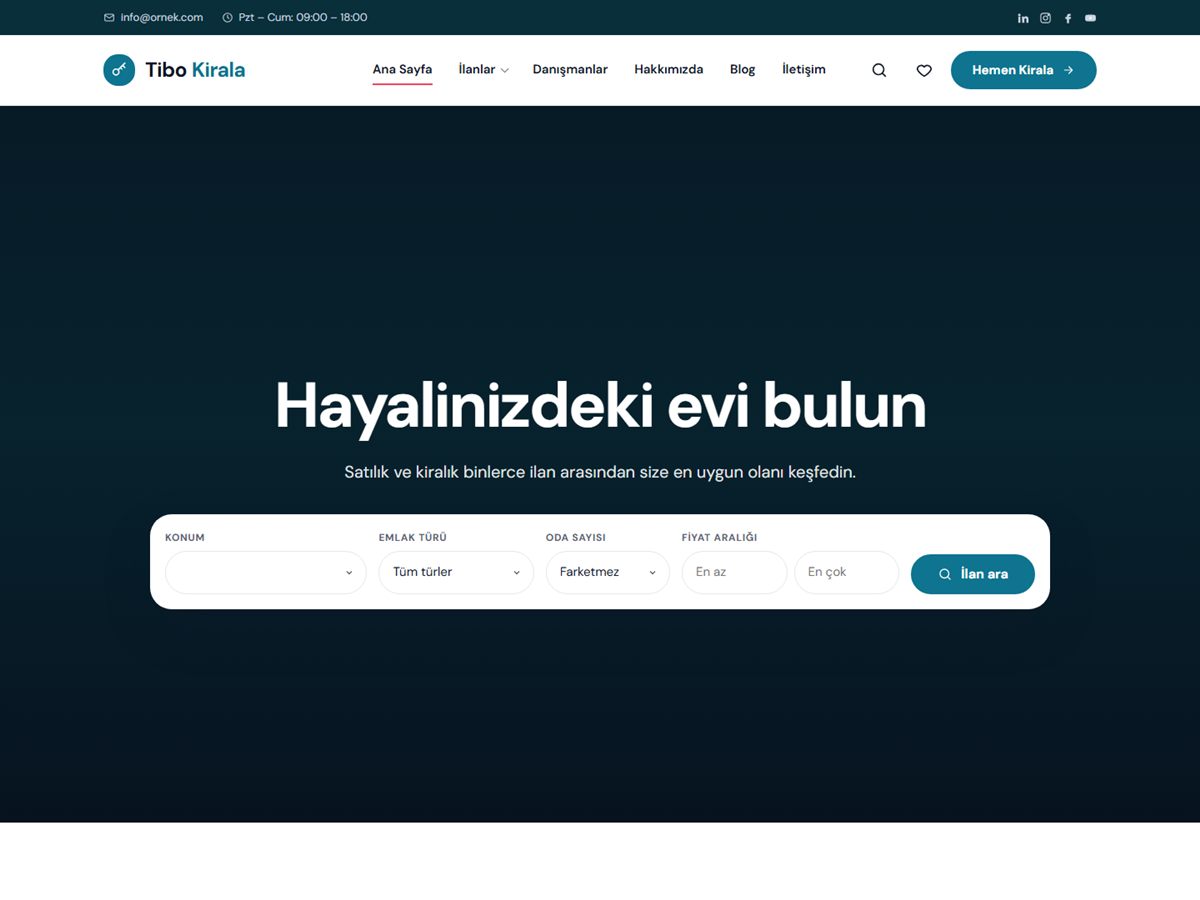 Kiralık & Günlük Kiralık