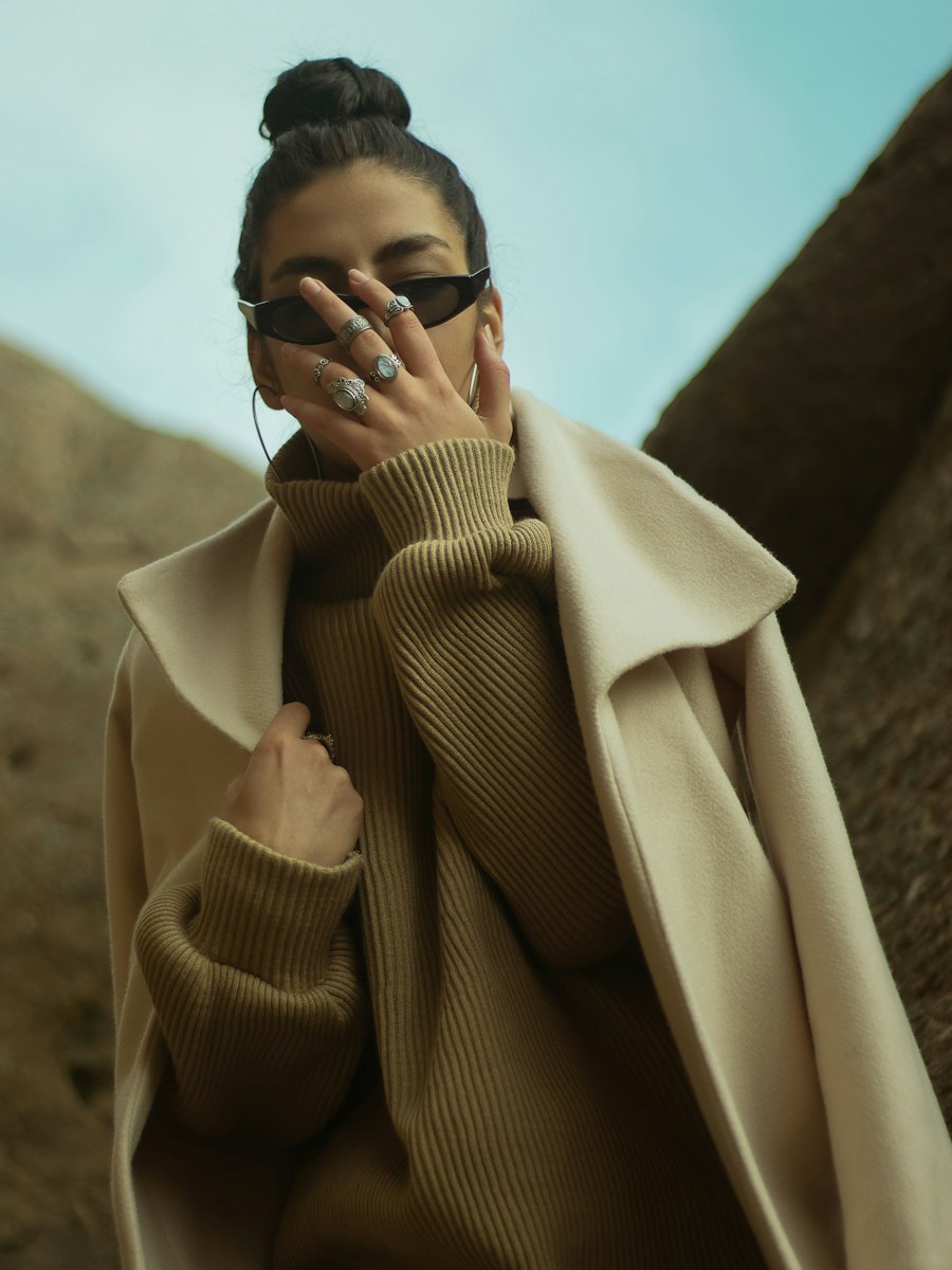 Kaşe Kaban – Kahve - Görsel 2