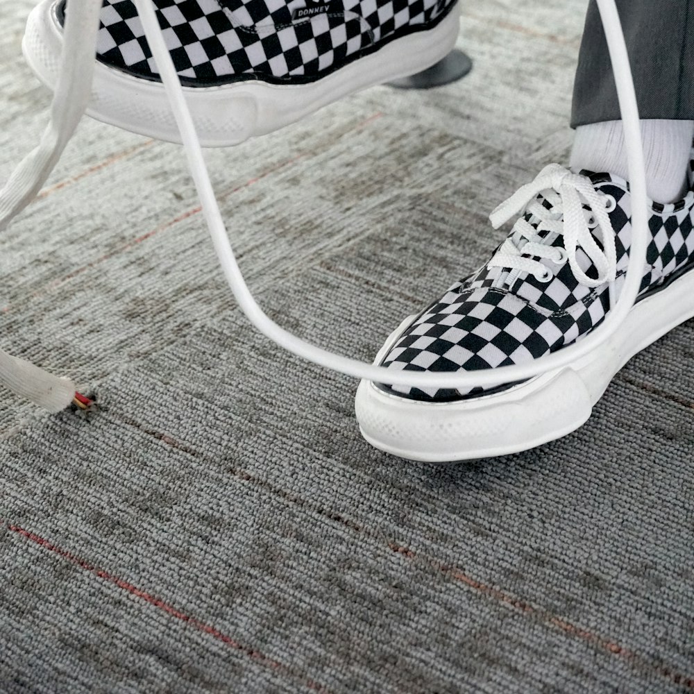 Damalı Slip-On