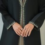 Simli Biyeli Abaya