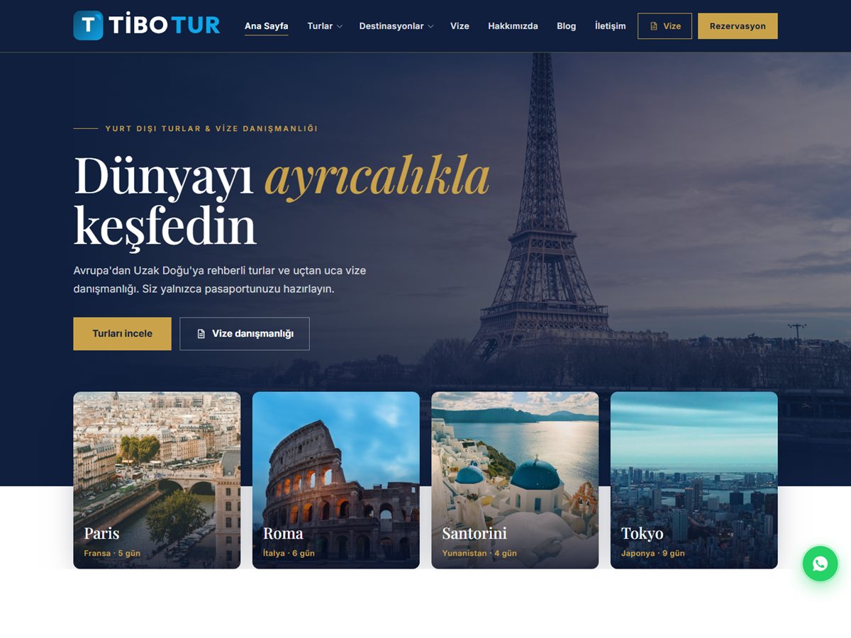 Yurt Dışı Turlar & Vize
